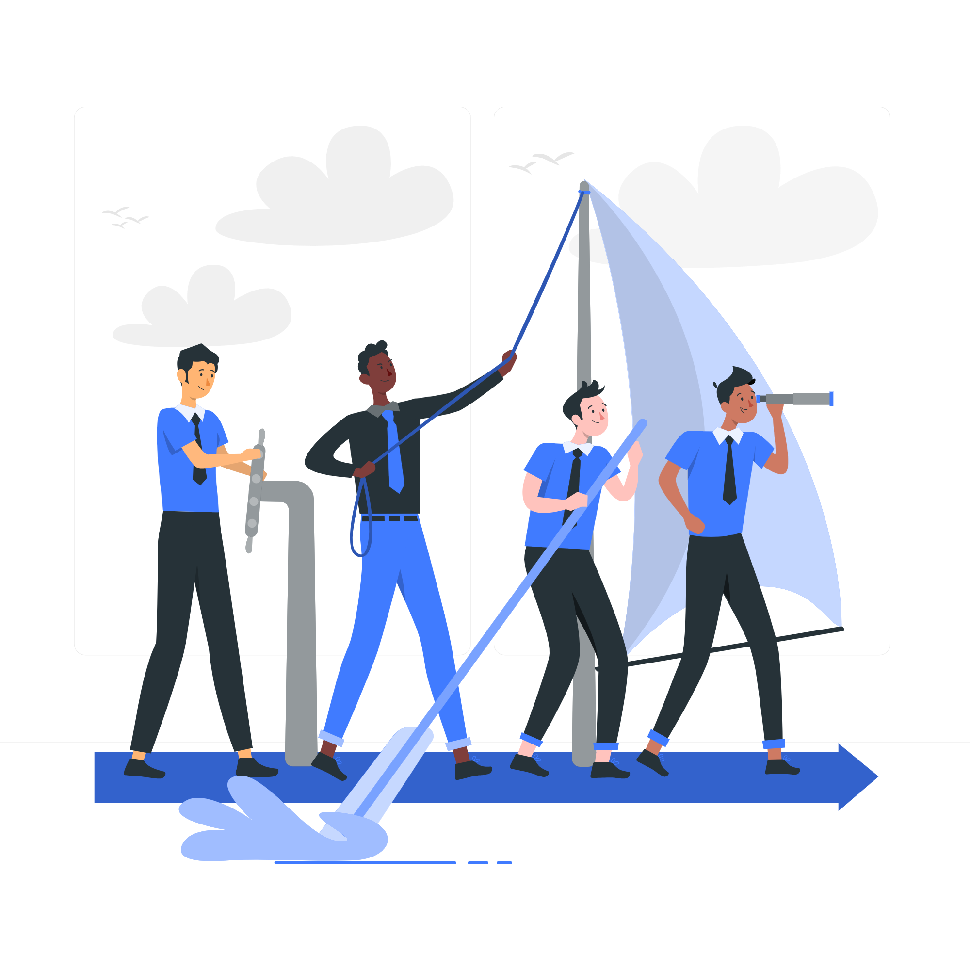 Expat business owner working with a local web design team in Panama